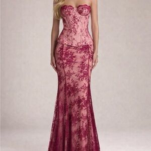 Haute couture corset lace set